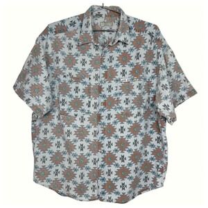 Vintage Guess Jeans Georges Marciano Design Southwest Shirt Mens XL USA